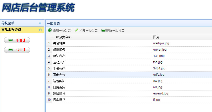 java+mysql网上商城项目源码前台+后台插图6