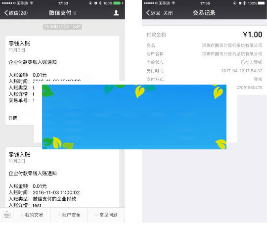 PHP微信支付企业付款到零钱功能接口源码插图