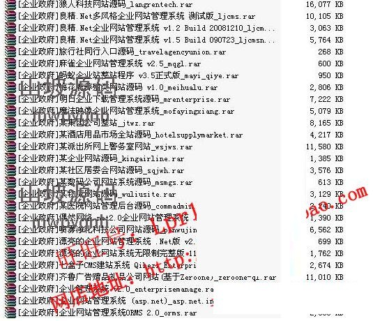 1400余套ASP.NET网站源码打包整站源码模板程序毕业设计项目插图1