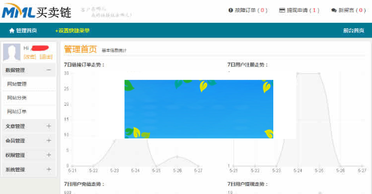 ThinkPHP仿Alivv友情链接交易系统平台网站源码插图2