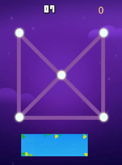 HTML5一线连一笔画游戏源码下载插图1
