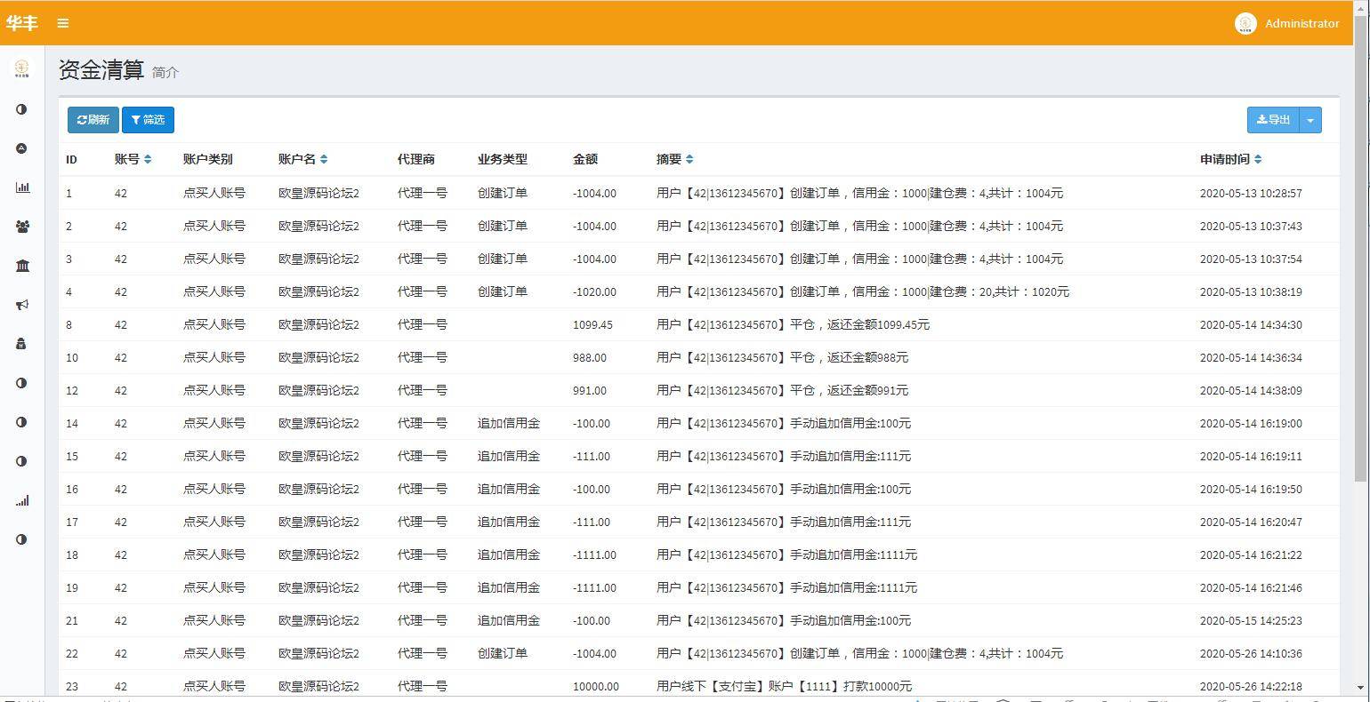 C111 PHP源码_华丰金服配资点策略金融理财源码,完整版插图9