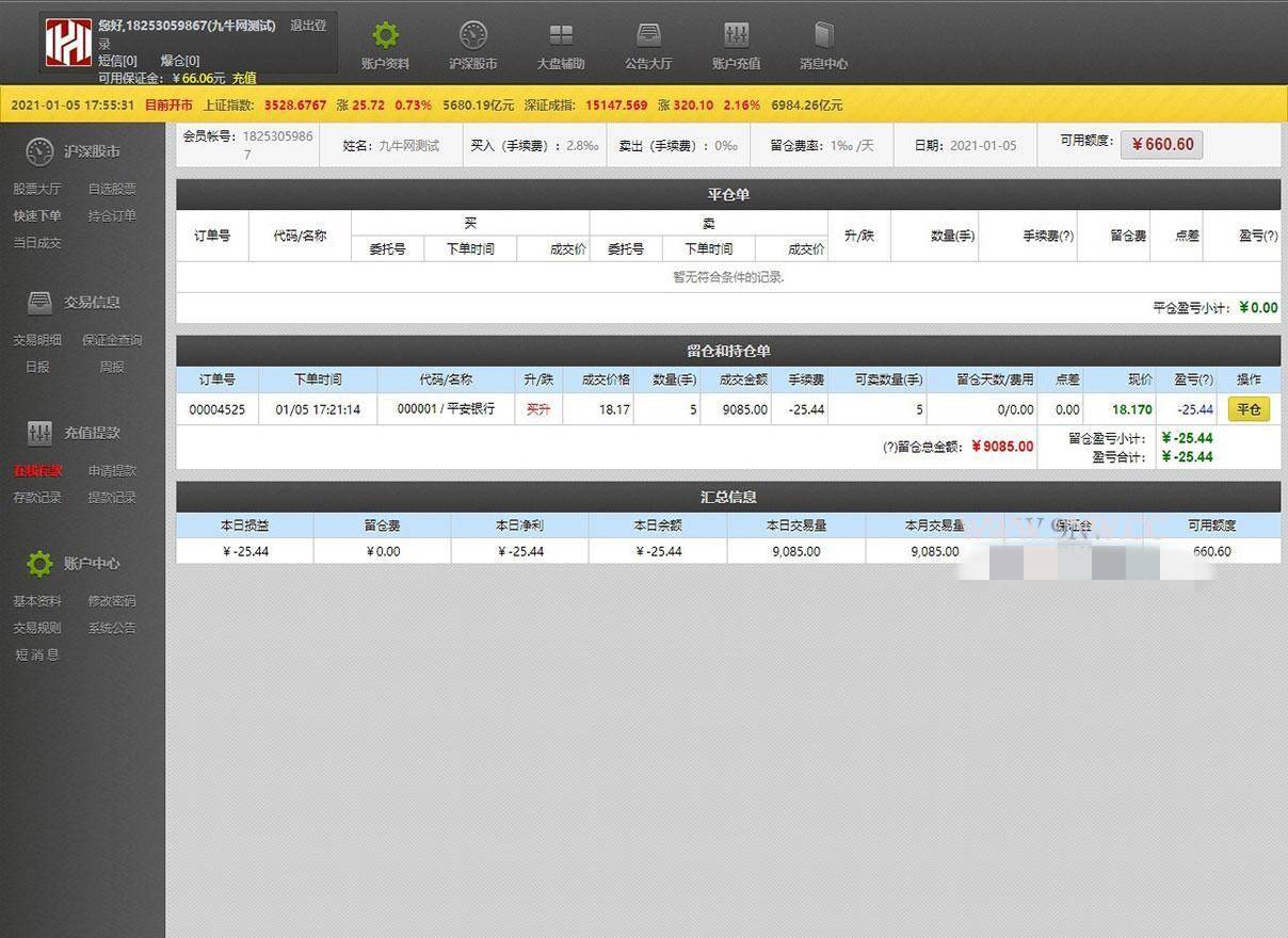 A1065 【T+0】PHP股票证券线上配资融资融券模拟交易、模拟盘平台系统源码插图7 A1065 【T+0】PHP股票证券线上配资融资融券模拟交易、模拟盘平台系统源码插图7
