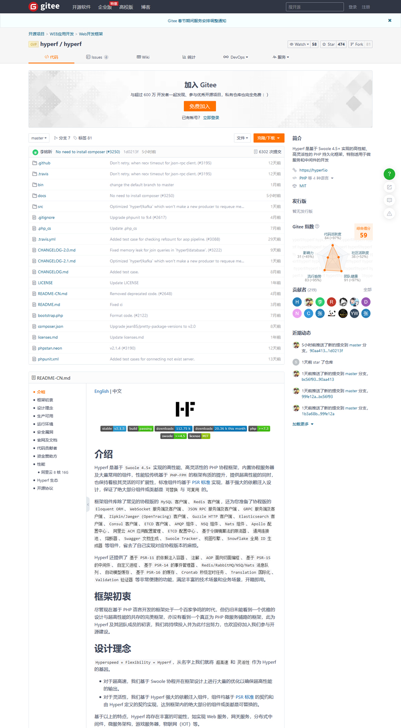 Hyperf协程框架 v2.2.2插图