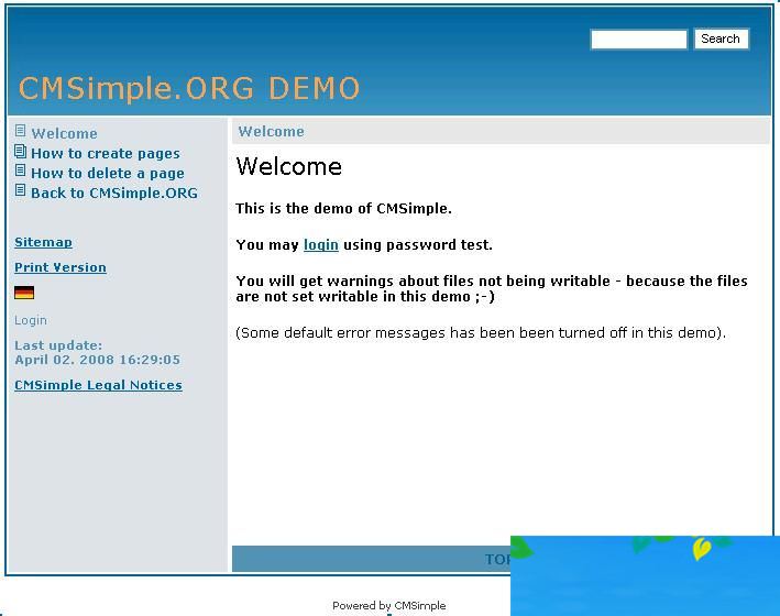 CMSimple v5.1插图