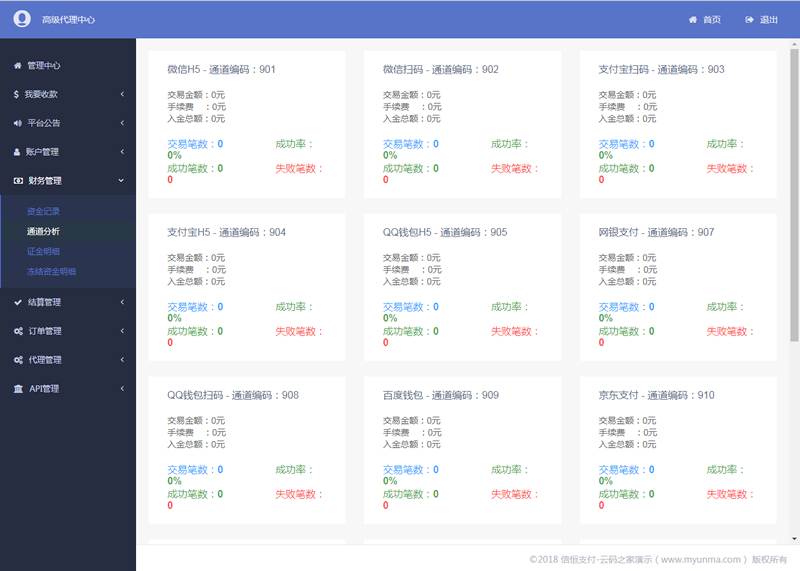 信恒支付源码 第四方支付源码插图1