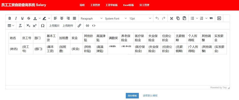 启明星员工工资自助查询系统 v1.0插图2