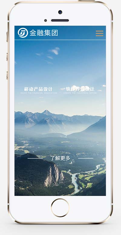 (自适应手机版)响应式网络设计金融各行业企业通用织梦网站模板下载插图